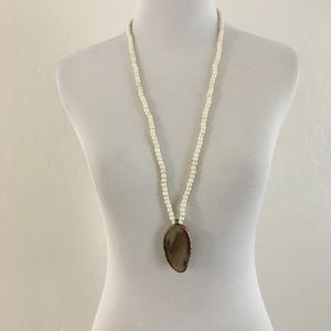 Handmade Natural Stone Boho Necklace
